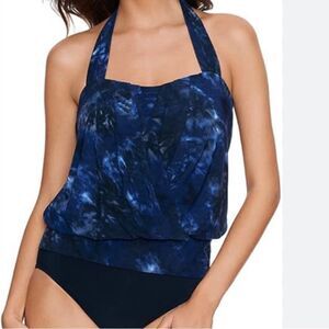 MagicSuit Women's Swimwear Festival Chic Debbie Underwire Halter top only